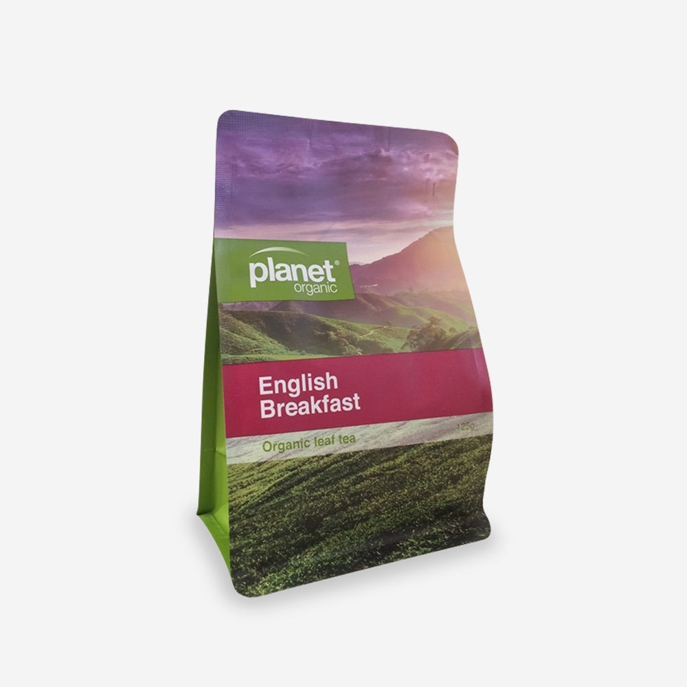 English Breakfast Loose Leaf Tea 125g - Certified Organic