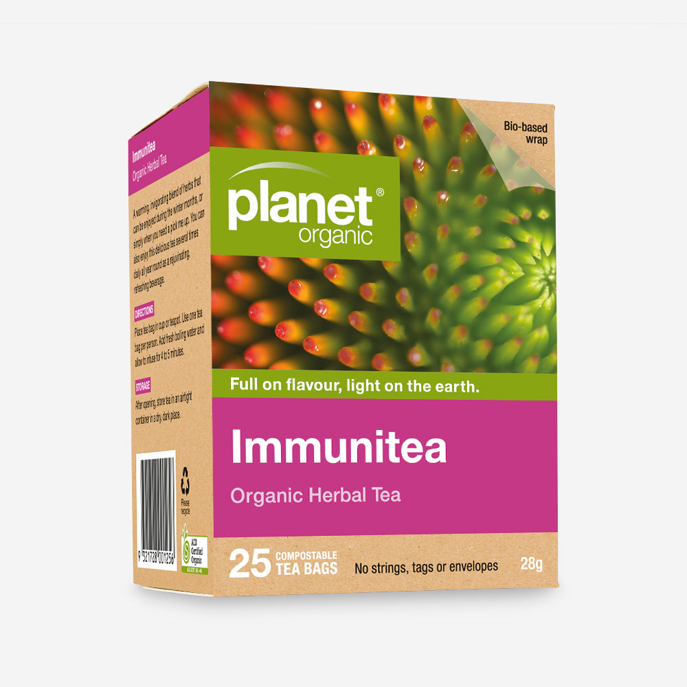 Immunitea 25 ティーバッグ - 認定オーガニック