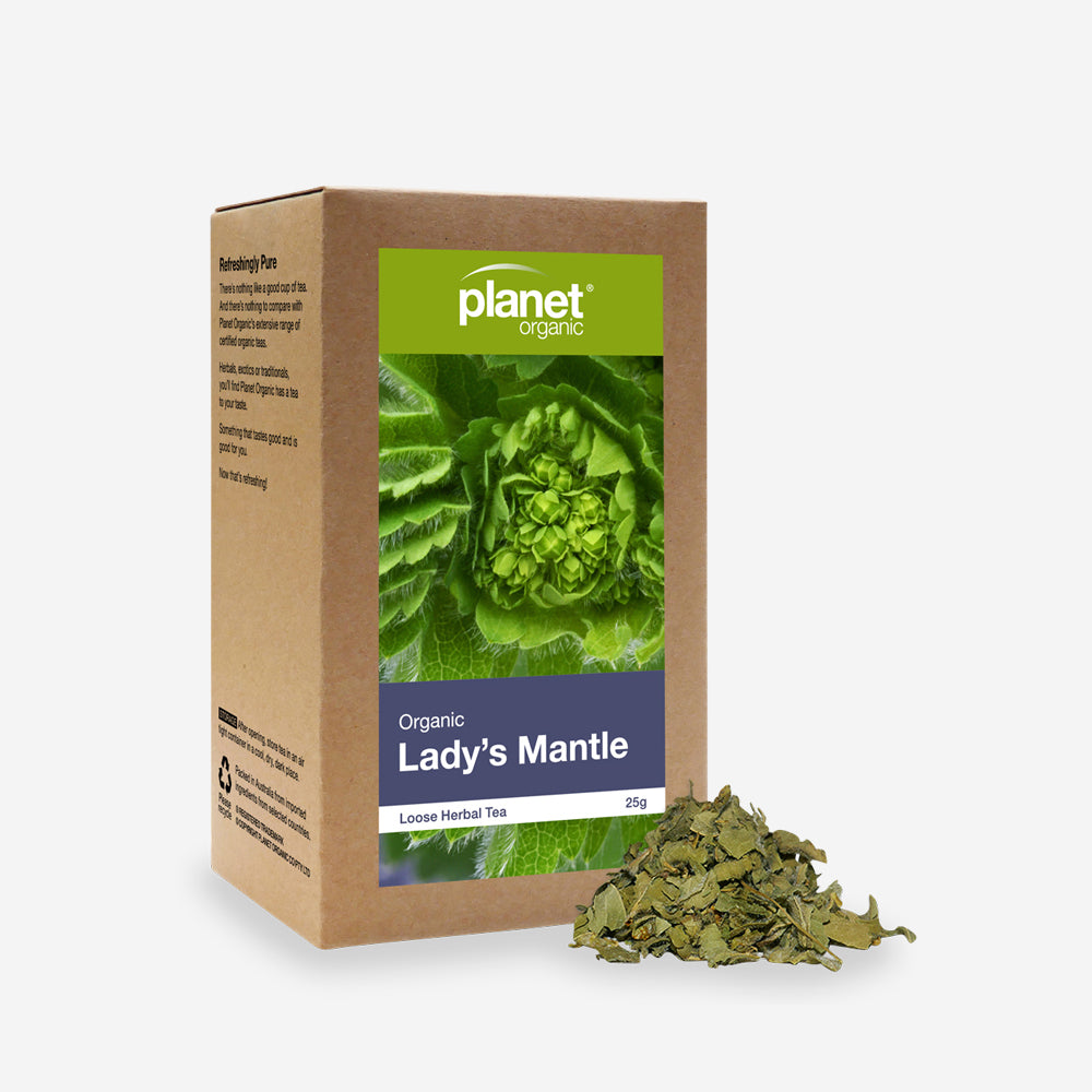 Lady's Mantle Loose Leaf Tea 25g - Certified Organic