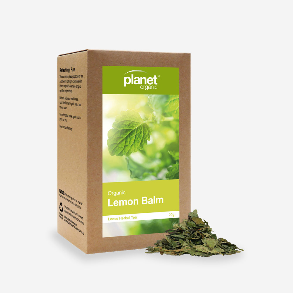 Lemon Balm Loose Leaf Tea 20g - Certified Organic