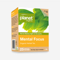 Thumbnail for Mental Focus 25 Teabags - Certified Organic