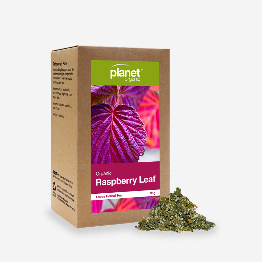 Raspberry Leaf Loose Leaf Tea 35g - Certified Organic