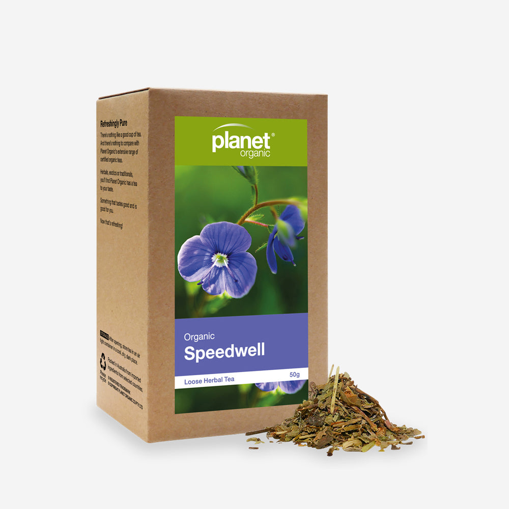 Speedwell Loose Leaf Tea 50g - Certified Organic