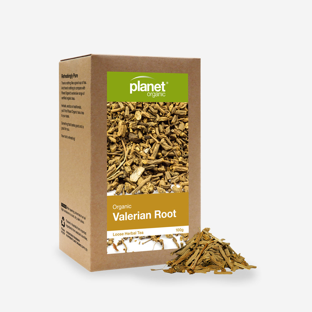 Valerian Root Loose Leaf Tea 100g - Certified Organic