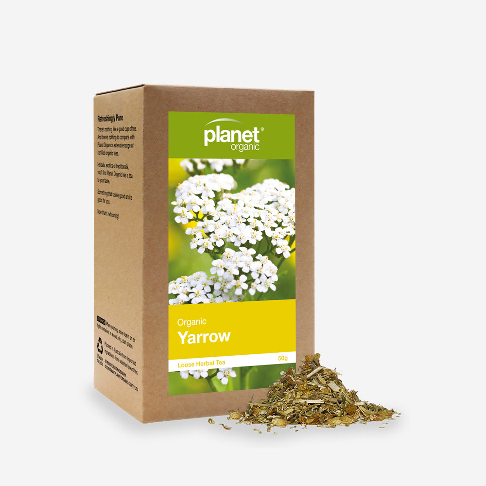 Yarrow Loose Leaf Tea 50g  - Certified Organic